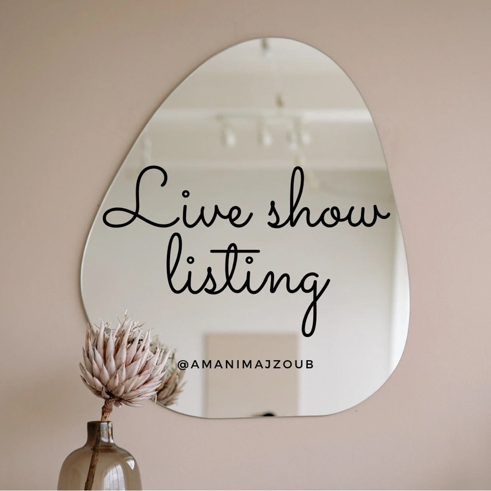 COPY - Like this listing to be notified when I’m LIVE!